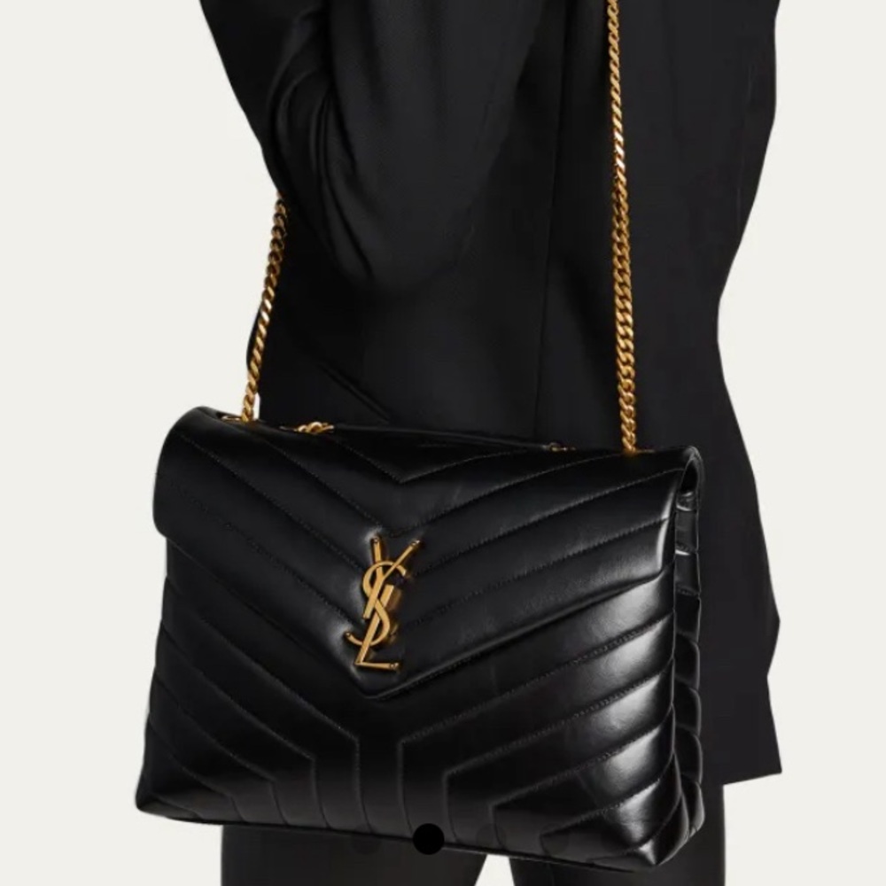 Medium Loulou Quilted Leather Shoulder Bag